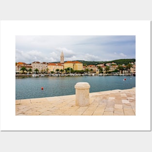 Supetar Waterfront, Brac Island, Croatia Posters and Art